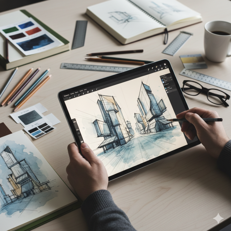 Procreate Sketching: Bring Architecture to Life